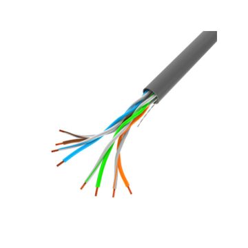   Lanberg LCU5-10CC-0305-S Cat5E UTP CCA 100Mb/s 100 MHz 305m árnyékolatlan réz bevonatú alumínium fali kábel