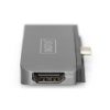 DIGITUS DA-70893 USB-C 4 portos univerzális mobil dokkoló