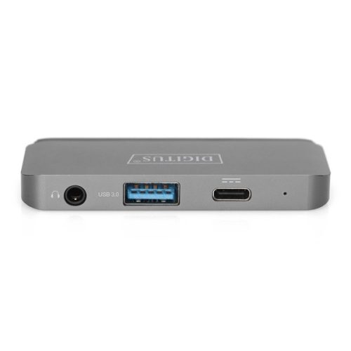 DIGITUS DA-70893 USB-C 4 portos univerzális mobil dokkoló