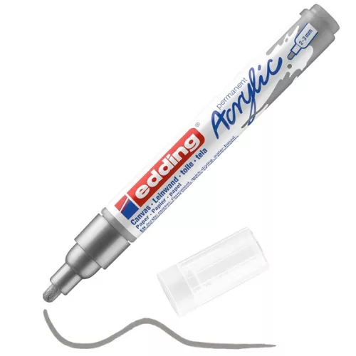 Edding 5100 M Rich Silver (923) D10 akrilni marker