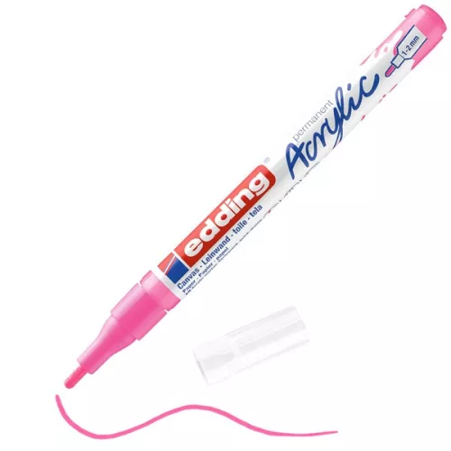 Edding 5300 F neonsko ružičasta boja (069) D10 akrilni marker