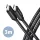 Dátový a nabíjací kábel Axagon BUCM3-CM30AB 3m, čierny, Type-C - Type-C