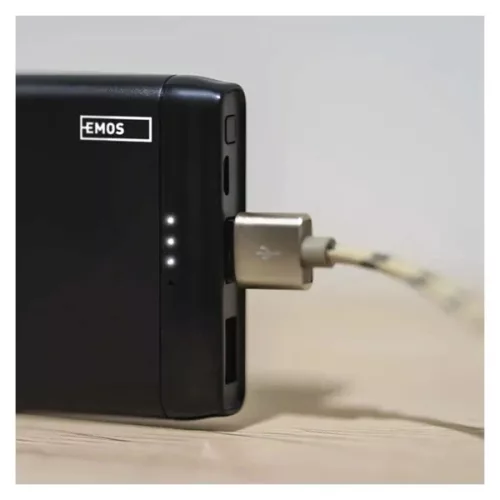 Emos B0526B ALPHA 10S, 10000 mAh, 10 W, fekete power bank
