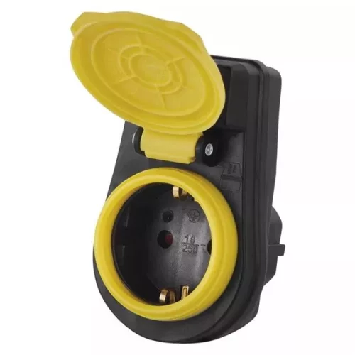 Emos P00292 IP44 SCHUKO vypínateľná zásuvka