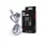 Dátový a nabíjací kábel Maxlife TF-0168 1m 3v1 Lightning/microUSB/Type C 2A strieborný