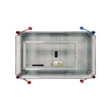   Hensel HB1000V-T 1xV32A++1xH63A 1-szintes 2-mérőhely 1 szerelőlappal 1F mérőszekrény