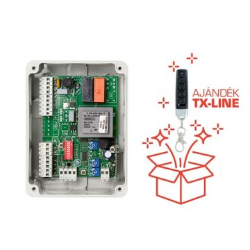   ECO-1 433Mhz univerzális vevővel/350W/egymotoros vezérlés + TX-LINE távadó
