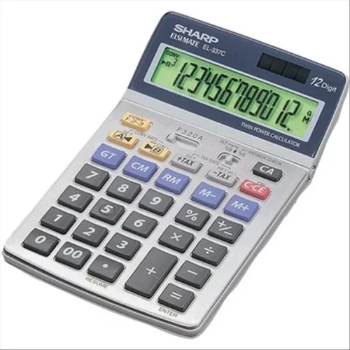 Sharp EL337C irodai asztali számológép