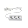 TOO PSW-315 3 zásuvky 1,5 metra 3x1,0 mm2 biela rozvodná doska