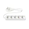 TOO PSW-515 5 zásuviek 1,5 metra 3x1,0 mm2 biela rozvodná doska