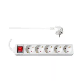   TOO PSW-550S 5 aljzat 5 méter 3x1.5mm2 fehér kapcsolós elosztó