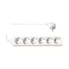 TOO PSW-615 6 zásuviek 1,5 metra 3x1,0 mm2 biela rozvodná doska