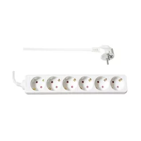   TOO PSW-615 6 zásuviek 1,5 metra 3x1,0 mm2 biela rozvodná doska