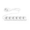 TOO PSW-615 6 zásuviek 1,5 metra 3x1,0 mm2 biela rozvodná doska