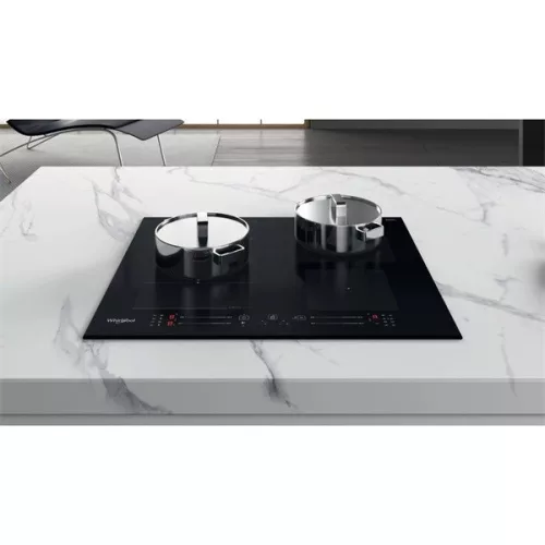 Whirlpool WF S4160 BF čierna, vstavaná, indukcia, varné zóny: 4, vstavaný rozmer: 56 cm, varná doska