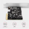 Axagon PCES-SA4X4 4-portová interná PCI-Express karta SATAIII