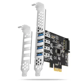 Axagon PCEU-43RS 4-portová PCI-Express karta USB 3.2 gen1