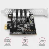 Axagon PCEU-43RS 4-portová PCI-Express karta USB 3.2 gen1