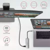 Axagon HMC-HCR3A SuperSpeed ​​​​USB-C COMBO 5v1 HUB