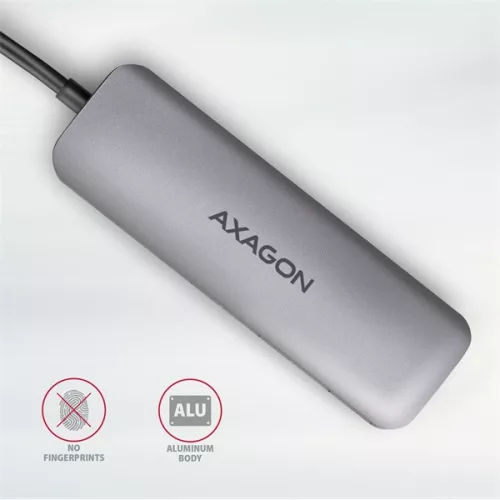 Axagon HMC-HCR3A SuperSpeed ​​​​USB-C COMBO 5v1 HUB