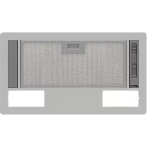 Gorenje BHI611ES inox, vstavaný, falošný komín, rozmer: 53,4 cm, hlučnosť: 67 dB, digestor