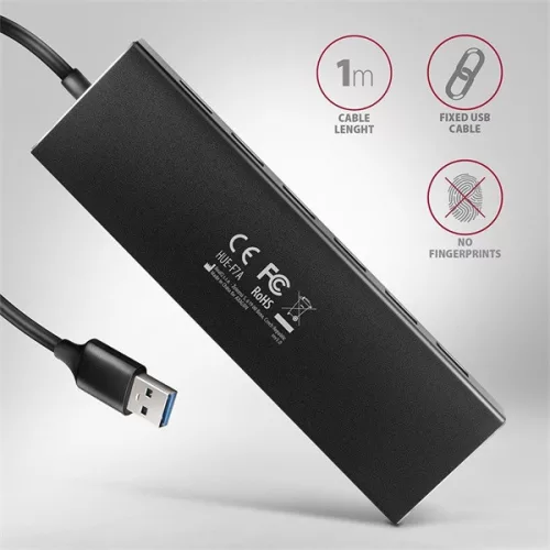 Axagon HUE-F7A SuperSpeed ​​USB-A FLAT Hub