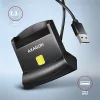 Čítačka čipových kariet Axagon CRE-SM4N USB Smart card StandReader