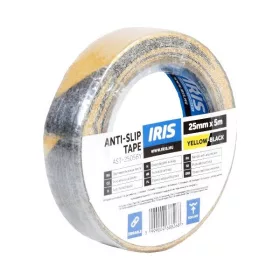 Iris schwarz-gelbes 25 mm x 5 m Antirutschband
