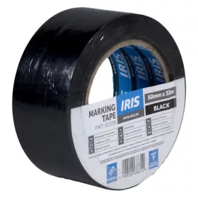Iris schwarzes 50 mm x 33 m Bodenmarkierungsband