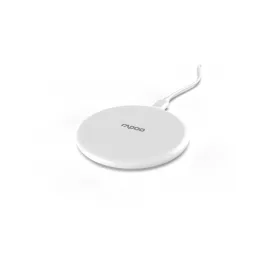   Rapoo 00217721 217721 "XC105" 10W vezeték nélküli fehér mobiltelefon töltő