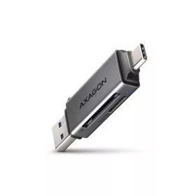   Čítačka mini kariet Axagon CRE-DAC Mobile USB 3.2 Gen 1 USB-C + USB-A SD/microSD