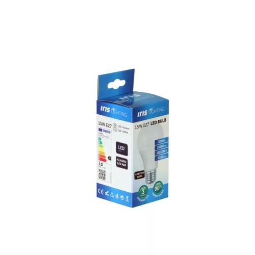LED svetelný zdroj Iris Lighting E27 A65 15W/3000K/1380lm