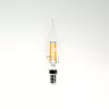 Žiarovka Iris Lighting Filament Longtip E14 FLCT35 4W/3000K/360lm zlatá sviečková LED žiarovka