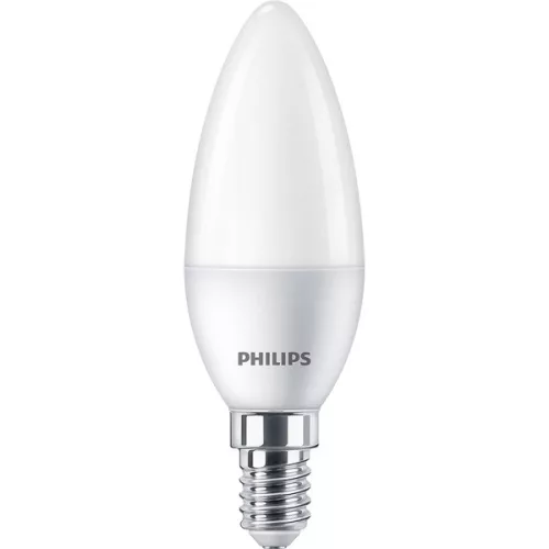 Philips 929002977955 E14 40W matný studený biely sviečkový LED zdroj svetla