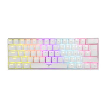   White Shark SHINOBI GK-2022W/BR-US fehér mechanikus gamer billentyűzet