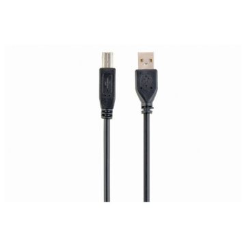   Gembird CCP-USB2-AMBM-6 1,8m USB A apa - USB B apa fekete kábel