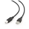 Prepojovací kábel Gembird CCP-USB2-AMBM-6, 1,8 m, USB A samec - USB B samec, čierny