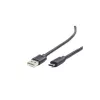 Prepojovací kábel Gembird CCP-USB2-AMCM-10, 3 m, USB A samec - USB C samec, čierny