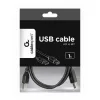 Prepojovací kábel Gembird CCP-USB2-AMCM-1M 1m USB A samec - USB C samec, čierny