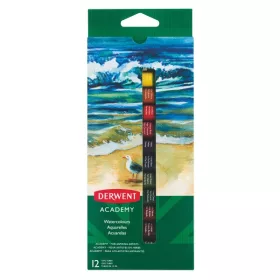 Derwent Academy set akvarela 12x12 ml