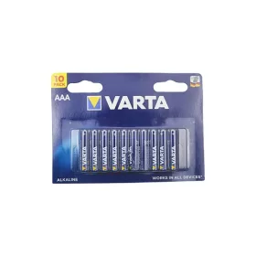   VARTA 4103312410 Selektive AAA-Alkalibatterie für Mikro-Bleistifte, 10 Stück/Blister