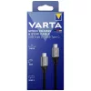 Dátový a nabíjací kábel Varta 57936101111 2m 100W USB C samec-samec