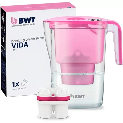 BWT Vida Manual 125258571 2,6l ružová filtračná kanvica na vodu