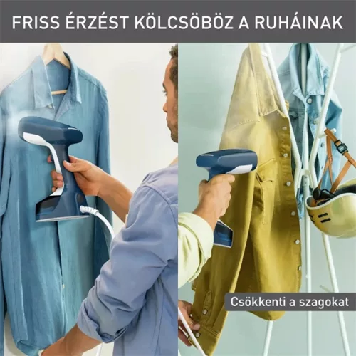 Tefal DT7130E1 Access Steam Easy kék-fehér kézi ruhagőzölő