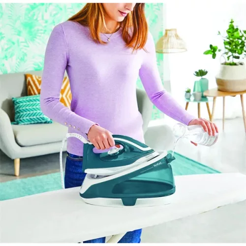 Tefal SV6115E0 Express Essential zeleno-biela parná stanica