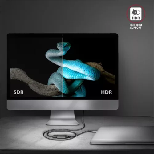 Adaptér Axagon RVC-HI2M USB-C - HDMI 2.0