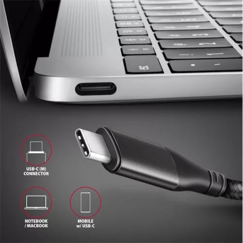 Adaptér Axagon RVC-HI2M USB-C - HDMI 2.0