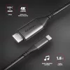 Kábel Axagon RVC-HI2MC USB-C - HDMI 2.0
