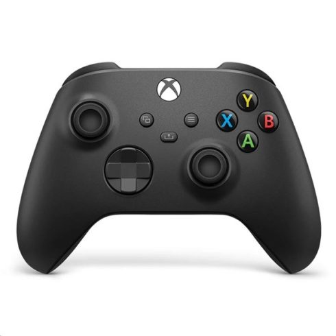 Microsoft QAT-00009 Xbox Series X|S/Xbox One Carbon Black vezeték nélküli fekete kontroller