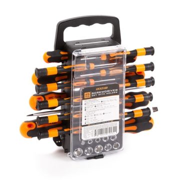   Handy 10694 45 részes csavarhúzó készlet hordozótáskával